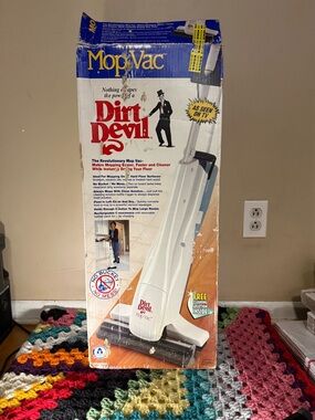 Vintage 1997 Dirt Devil Mop Vac Cleaner New Open Box